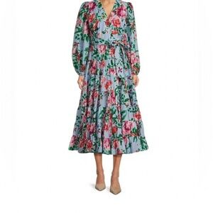 Gibson and Latimer NWT blue floral